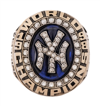 1998 New York Yankees World Series Champions Ring With Presentation Box - Stump Merrill (Merrill LOA)